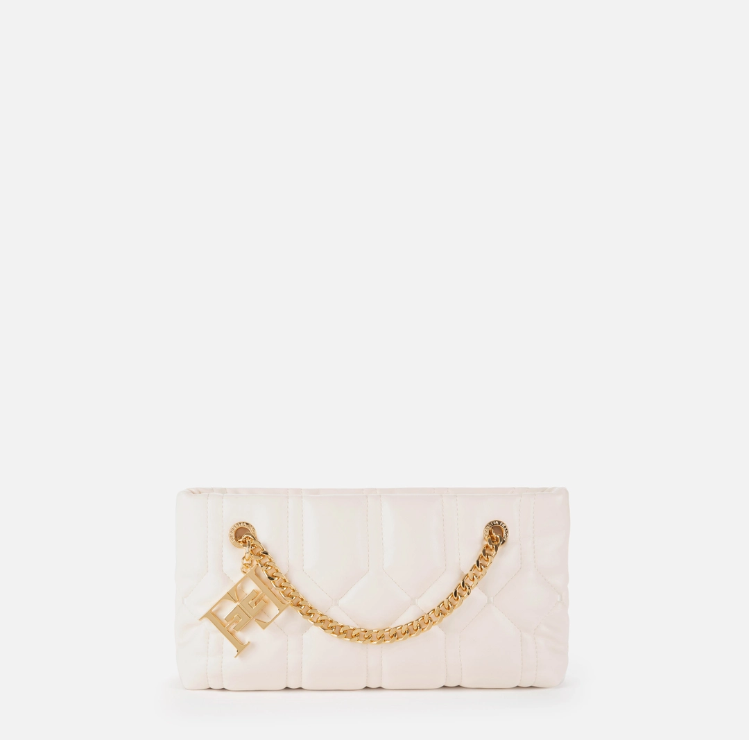 Капитонирана кожена чанта на Elisabetta Franchi